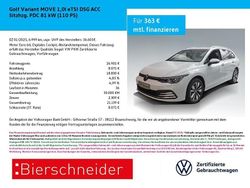 Weiß Gebraucht 2025 VW Golf VIII Move Kombi | 26.901 € (Fairer Preis)