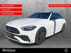 Weiß Gebraucht 2022 Mercedes C200 AMG line Limousine | 35.380 € (Fairer Preis)