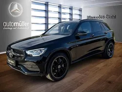 Schwarz Gebraucht 2022 Mercedes GLC300 AMG SUV | 43.880 € (Fairer Preis)