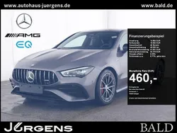 Grau metalliclack mountaingrau Gebraucht 2024 Mercedes CLA35 AMG AMG Coupé | 48.820 € (Fairer Preis)
