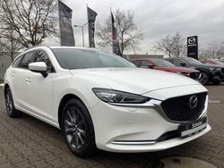 Snowflake white pearl Gebraucht 2023 Mazda 6 Exclusive-Line Kombi | 27.570 € (Fairer Preis)
