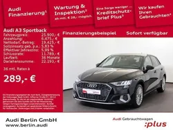 Mythosschwarz metallic Gebraucht 2022 Audi A3 Sportback e-tron Advanced Limousine | 25.900 € (Fairer Preis)