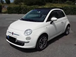 Weiß Gebraucht 2015 Fiat 500C Lounge Cabrio | 9.650 € (Fairer Preis)