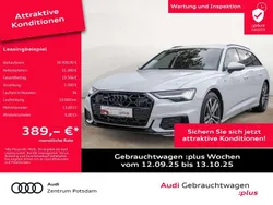 Gletscherweiss Gebraucht 2025 Audi A6 S-Line Kombi | 56.900 € (Superpreis)