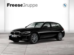 Schwarz ii/bonnet fluid black Gebraucht 2020 BMW 320 Advantage Kombi | 22.900 € (Fairer Preis)