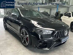 Kosmosschwarz metallic Gebraucht 2024 Mercedes CLA45 AMG AMG Kombi | 58.790 € (Etwas zu teuer)