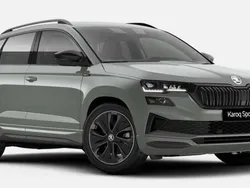 Grau (stahlgrau) Neu 2025 Skoda Karoq SportLine SUV | 38.850 € (Guter Preis)