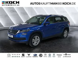 Raceblaumetallic (blau) met. Gebraucht 2019 Skoda Kodiaq Style SUV | 27.400 € (Guter Preis)