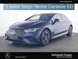 Blau Gebraucht 2024 Mercedes EQE300 AMG Limousine | 53.890 € (Teuer)