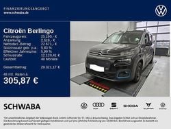 Schwarz Gebraucht 2023 Citroën e-Berlingo Shine Van / Kleinbus | 25.190 € (Fairer Preis)