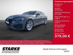 Chronosgrau metallic Gebraucht 2024 Audi A5 Sportback S-Line Limousine | 44.490 € (Fairer Preis)