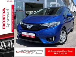 Brilliant sporty blue Gebraucht 2016 Honda Jazz Elegance Kleinwagen | 14.500 € (Fairer Preis)