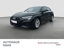 Mythosschwarz metallic Gebraucht 2021 Audi A3 Sportback e-tron Business Limousine | 25.850 € (Etwas zu teuer)
