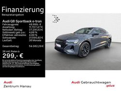 Grau Gebraucht 2023 Audi e-tron Sportback Advanced Plus SUV | 48.999 €