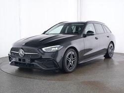 Schwarz Gebraucht 2024 Mercedes C180 AMG Limousine | 39.430 € (Fairer Preis)