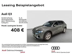 Grau Gebraucht 2024 Audi Q3 Advanced Plus SUV | 37.920 € (Fairer Preis)