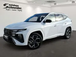 Atlas white Neu 2025 Hyundai Tucson N Line SUV | 37.990 € (Fairer Preis)