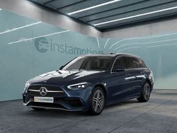 Blau Gebraucht 2024 Mercedes C220 Kombi | 49.230 €