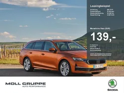 Blau Neu 2025 Skoda Octavia Essence Kombi | 28.490 € (Guter Preis)