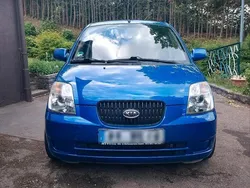 Blau Gebraucht 2008 Kia Picanto 2 Kleinwagen | 1.000 € (Superpreis)