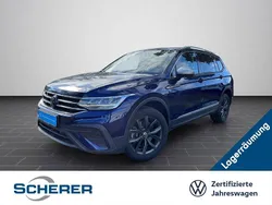 Atlantic blue metallic Gebraucht 2024 VW Tiguan Allspace Move SUV | 41.350 € (Guter Preis)