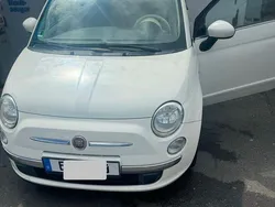 Weiß Gebraucht 2009 Fiat 500 Lounge Kleinwagen | 2.850 € (Guter Preis)