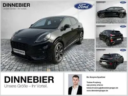 Schwarz (metallic) Gebraucht 2023 Ford Puma ST-Line SUV | 23.720 € (Fairer Preis)