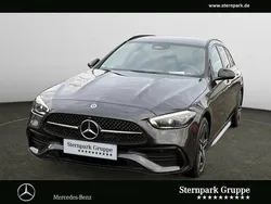 Grau Gebraucht 2023 Mercedes C300e AMG line Kombi | 41.690 € (Guter Preis)