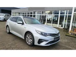 (4ss) seidensilber met. Gebraucht 2019 Kia Optima Spirit Kombi | 15.490 € (Etwas zu teuer)