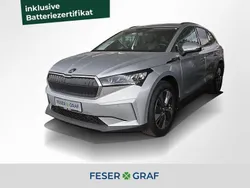 Brillant silber met. Gebraucht 2021 Skoda Enyaq iV SUV | 27.870 € (Fairer Preis)