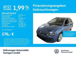 Blau Gebraucht 2024 VW Golf VIII Life Kombi | 22.930 € (Guter Preis)