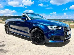 Blau Gebraucht 2019 Audi A3 Cabriolet S-Line Cabrio | 26.450 € (Etwas zu teuer)
