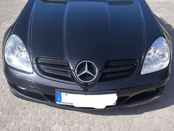 Schwarz Gebraucht 2005 Mercedes SLK200 Cabrio | 10.999 € (Etwas zu teuer)