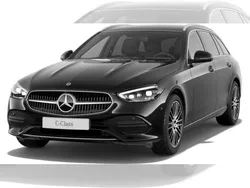 Schwarz (metalliclack obsidianschwarz) Neu 2024 Mercedes C200 Avantgarde Kombi | 50.690 € (Teuer)