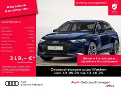 Navarrablau Gebraucht 2025 Audi A3 Sportback Performance Limousine | 41.970 € (Teuer)