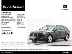 Midnight schwarz metallic (metallic) Gebraucht 2021 Seat Leon ST Style Kombi | 18.930 € (Fairer Preis)