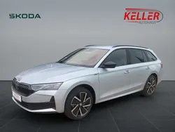 Brilliantsilber metallic Gebraucht 2025 Skoda Octavia SportLine Kombi | 34.875 € (Fairer Preis)
