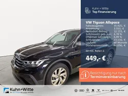 Deep black perleffekt Gebraucht 2024 VW Tiguan Allspace Life SUV | 35.925 € (Fairer Preis)