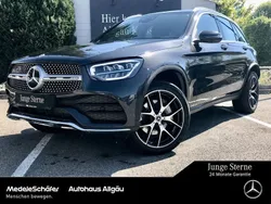 Lack graphitgrau (metallic) Gebraucht 2021 Mercedes GLC300e AMG SUV | 40.589 € (Fairer Preis)