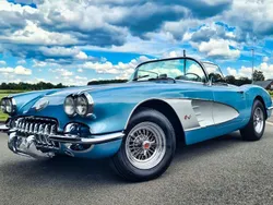 Blau Gebraucht 1958 Corvette C1 Cabrio | 75.900 €