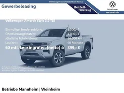 Weiß Neu 2025 VW Amarok Style Abholung | 60.154 € (Teuer)