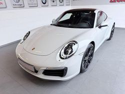 Racetrack grey (kreide) Gebraucht 2018 Porsche 911 Carrera 4 Coupé | 98.991 € (Etwas zu teuer)