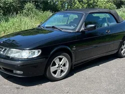 Schwarz Gebraucht 2000 Saab 9-3 Cabriolet Cabrio | 2.970 € (Etwas zu teuer)