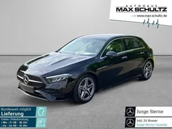 Schwarz Gebraucht 2024 Mercedes A200 AMG Limousine | 32.800 € (Fairer Preis)