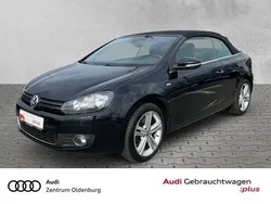 Schwarz Gebraucht 2013 VW Golf Cabriolet Life Cabrio | 9.977 € (Fairer Preis)