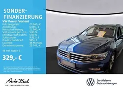 Blau (aquamarinblau metallic) Gebraucht 2023 VW Passat Business Kombi | 27.940 € (Guter Preis)