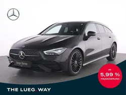 Schwarz metalliclack kosmossch Gebraucht 2024 Mercedes CLA250 AMG Limousine | 38.885 € (Guter Preis)