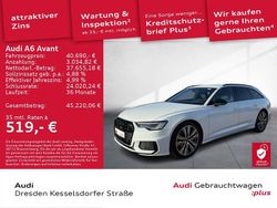 Gletscherweiß metallic Gebraucht 2022 Audi A6 Ambiente Kombi | 40.690 € (Etwas zu teuer)