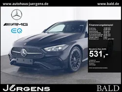Schwarz obsidianschwarz metallic Gebraucht 2024 Mercedes CLE300 AMG Coupé | 56.450 € (Fairer Preis)