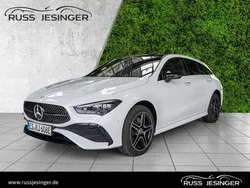 Digitalweiß Gebraucht 2024 Mercedes CLA250e Shooting Brake AMG line Kombi | 35.850 € (Fairer Preis)